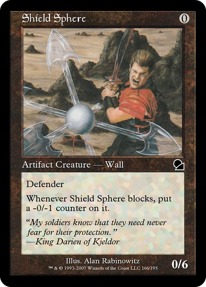 Shield Sphere Front Face
