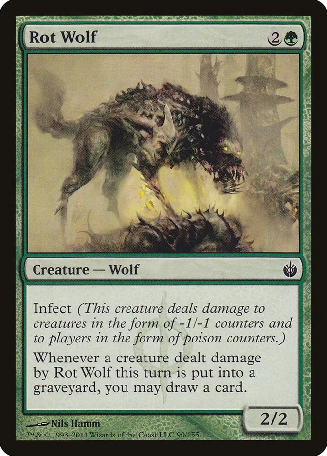 Rot Wolf Front Face