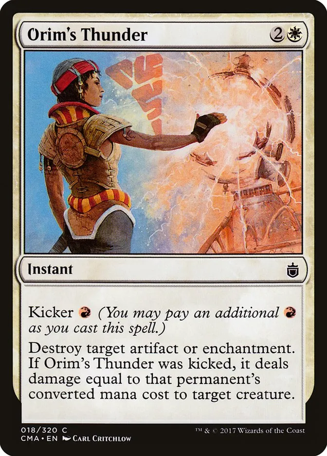 Orim's Thunder Front Face