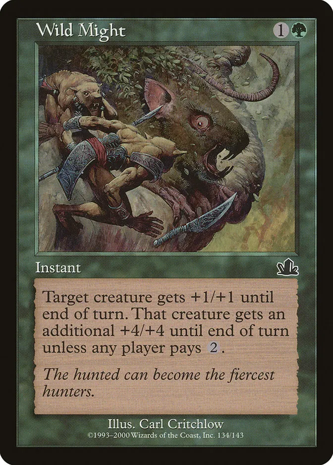 Wild Might Front Face