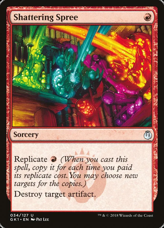 Shattering Spree Front Face