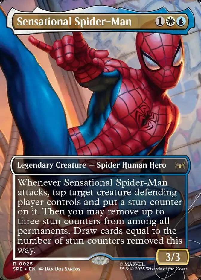 Sensational Spider-Man Front Face