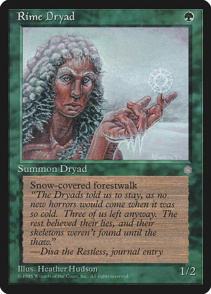 Rime Dryad Front Face