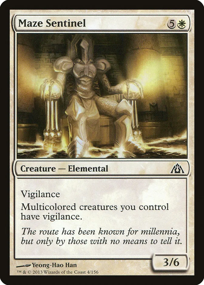 Maze Sentinel Front Face