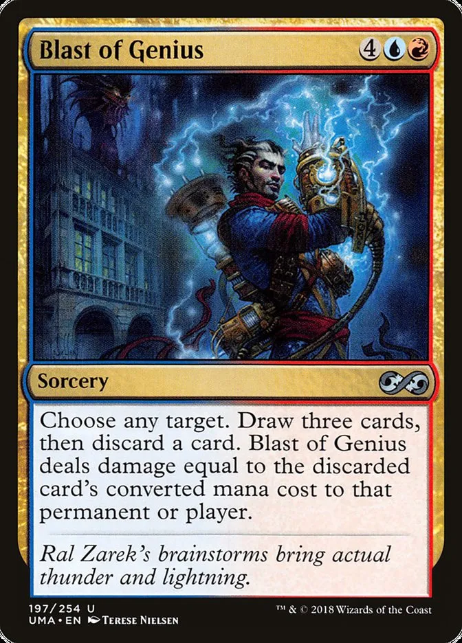 Blast of Genius Front Face