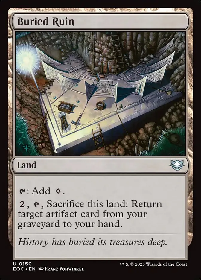 Buried Ruin Front Face