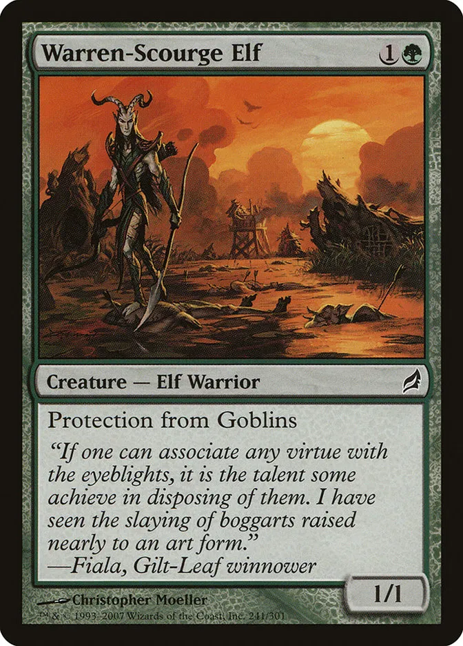 Warren-Scourge Elf Front Face