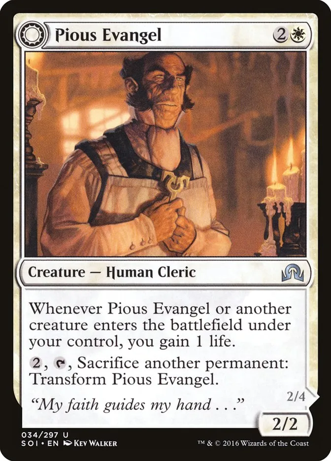 Pious Evangel // Wayward Disciple Front Face