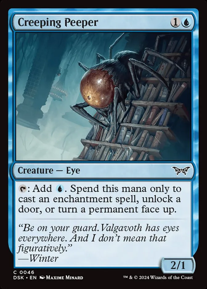 Creeping Peeper Front Face