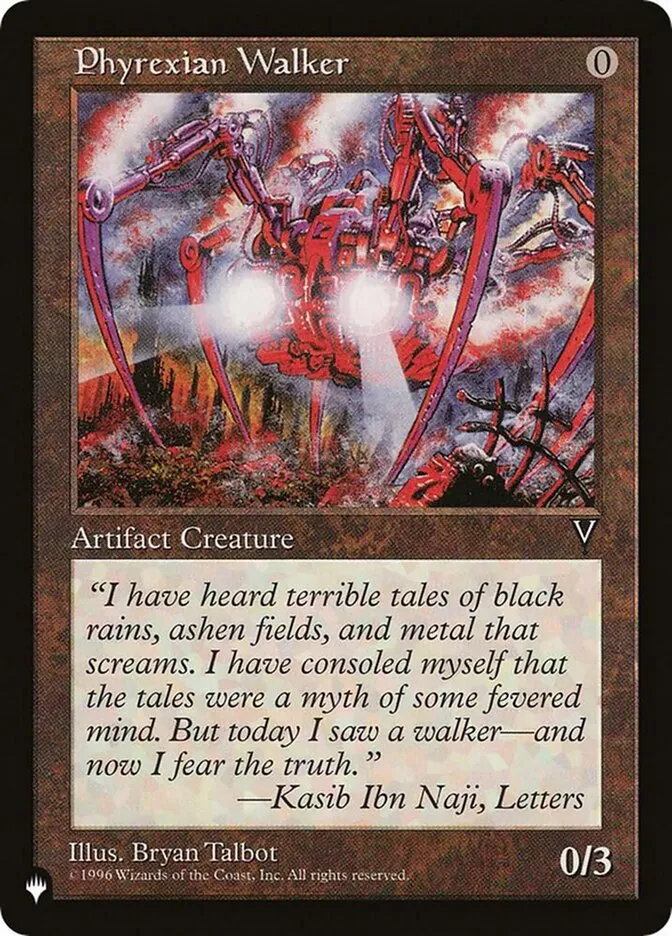 Phyrexian Walker Front Face