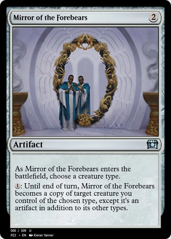 Mirror of the Forebears Front Face