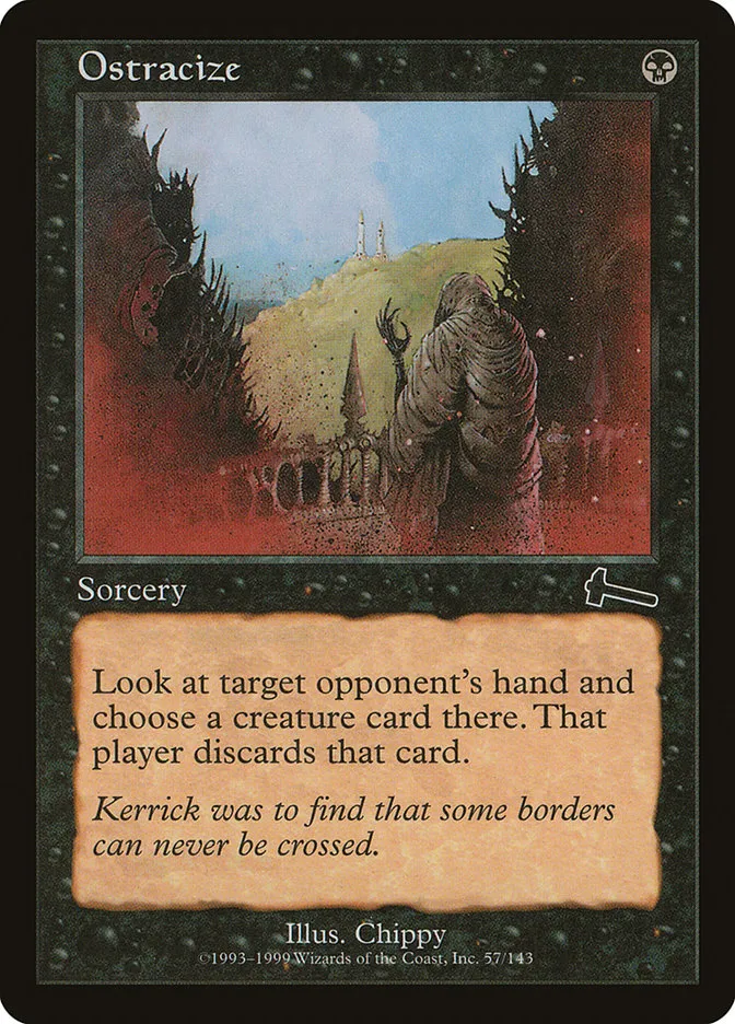 Ostracize Front Face