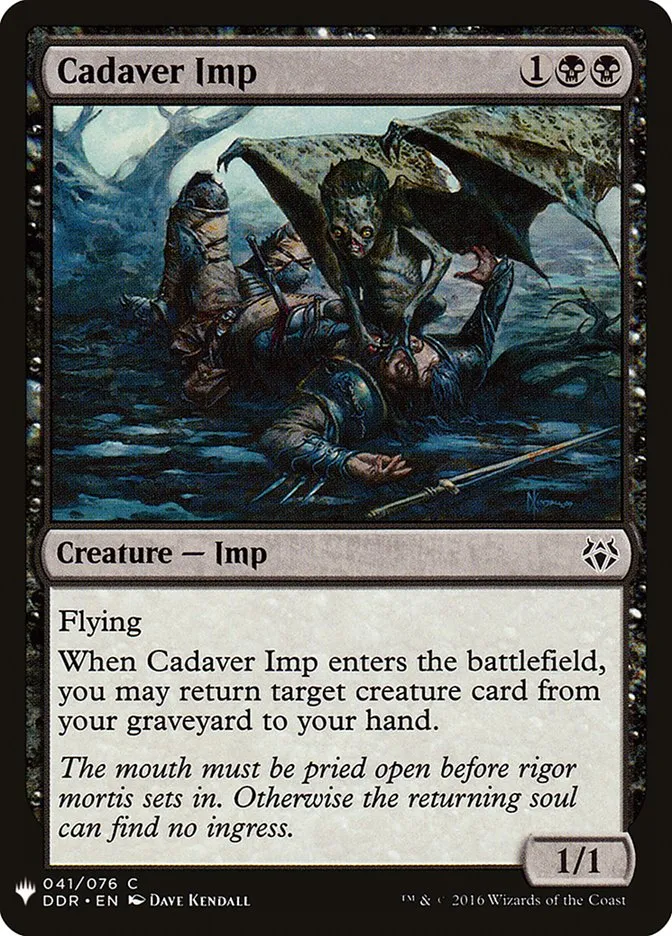 Cadaver Imp Front Face