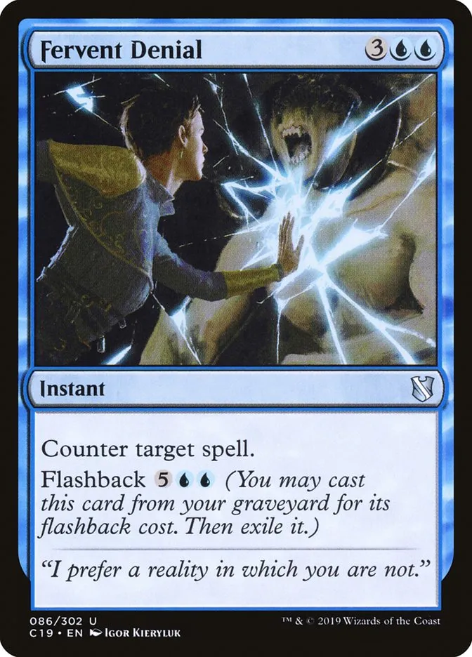 Fervent Denial Front Face