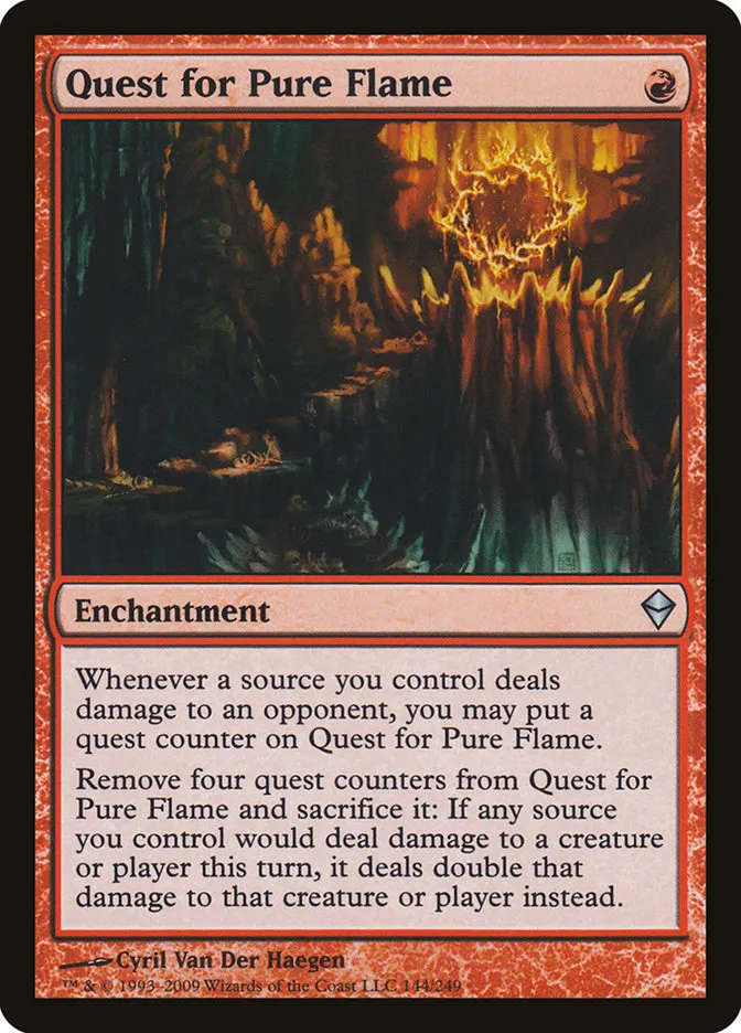 Quest for Pure Flame Front Face