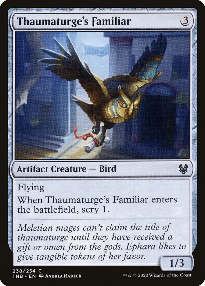 Thaumaturge's Familiar Front Face