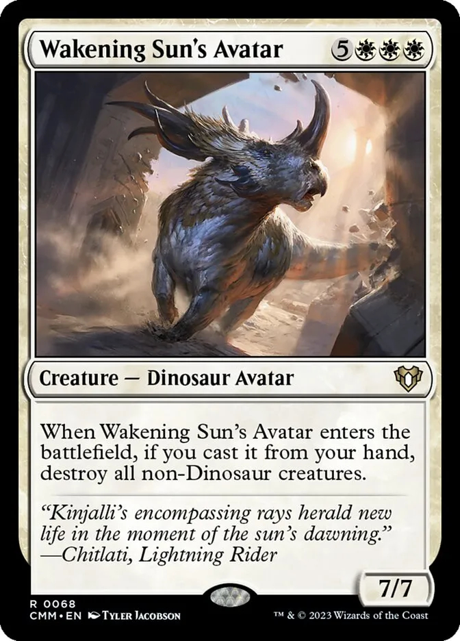 Wakening Sun's Avatar Front Face