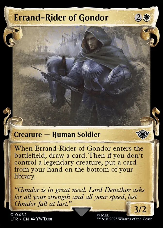 Errand-Rider of Gondor Front Face