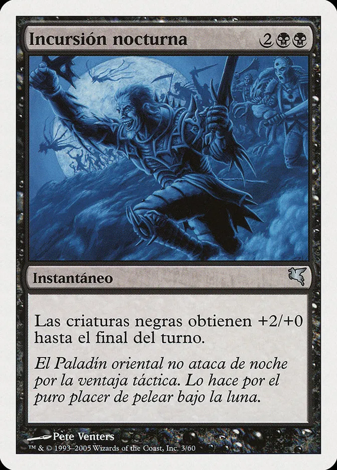 Nocturnal Raid Front Face