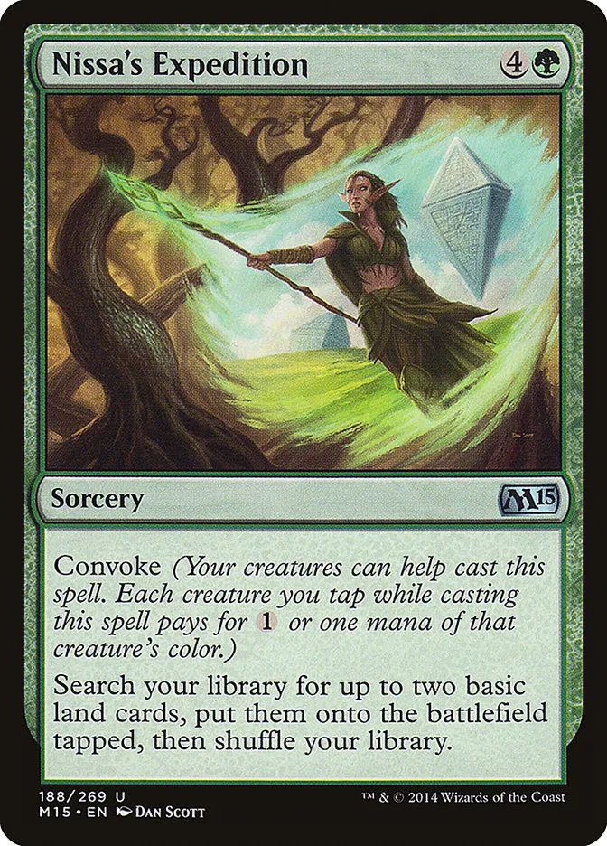 Nissa's Expedition Front Face