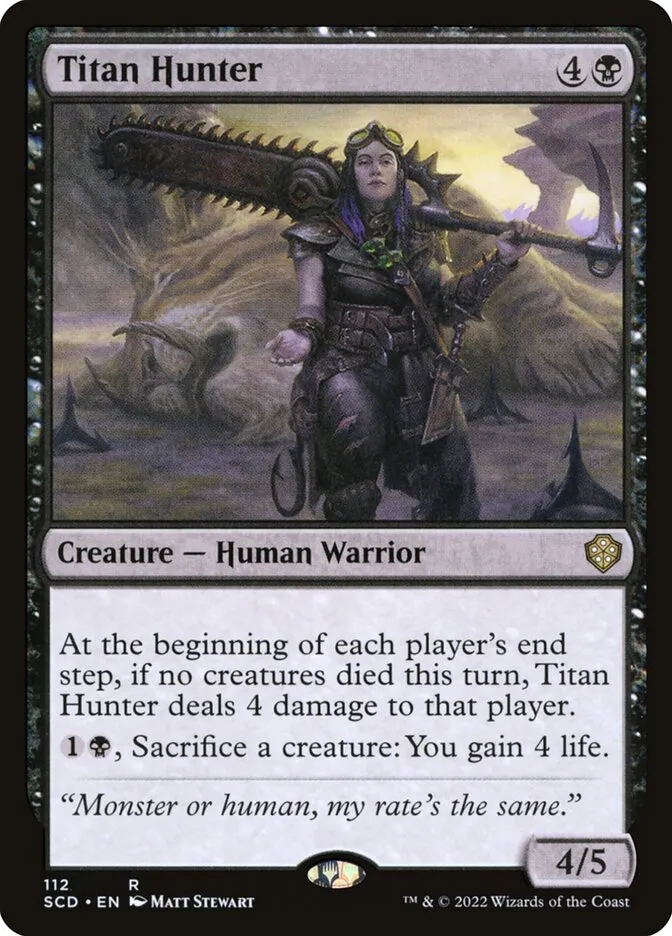 Titan Hunter Front Face