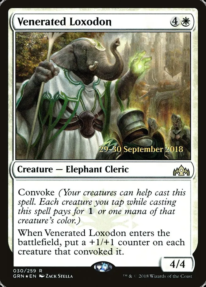 Venerated Loxodon Front Face