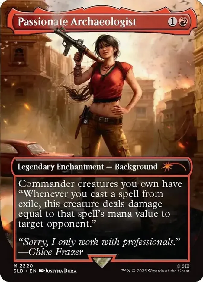 Passionate Archaeologist Front Face