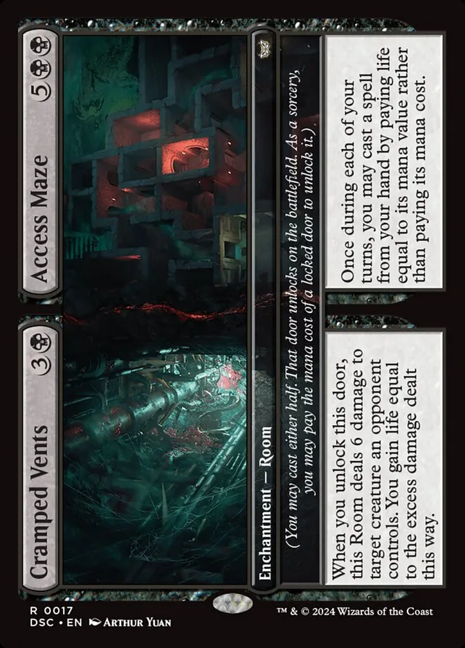 Cramped Vents // Access Maze Front Face