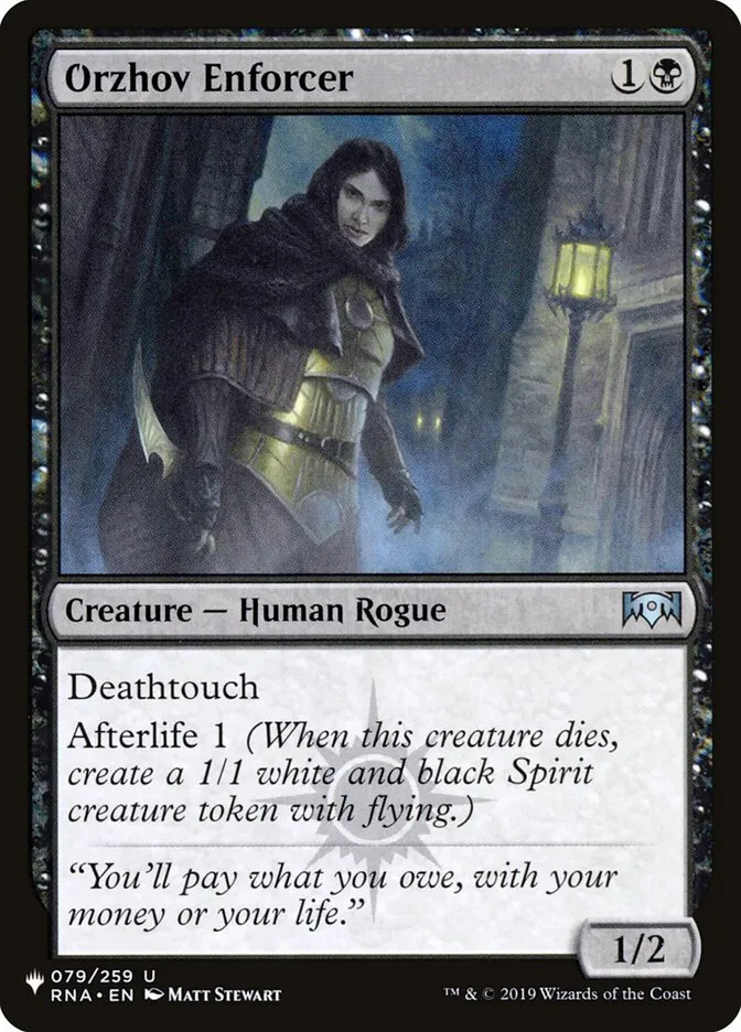 Orzhov Enforcer Front Face