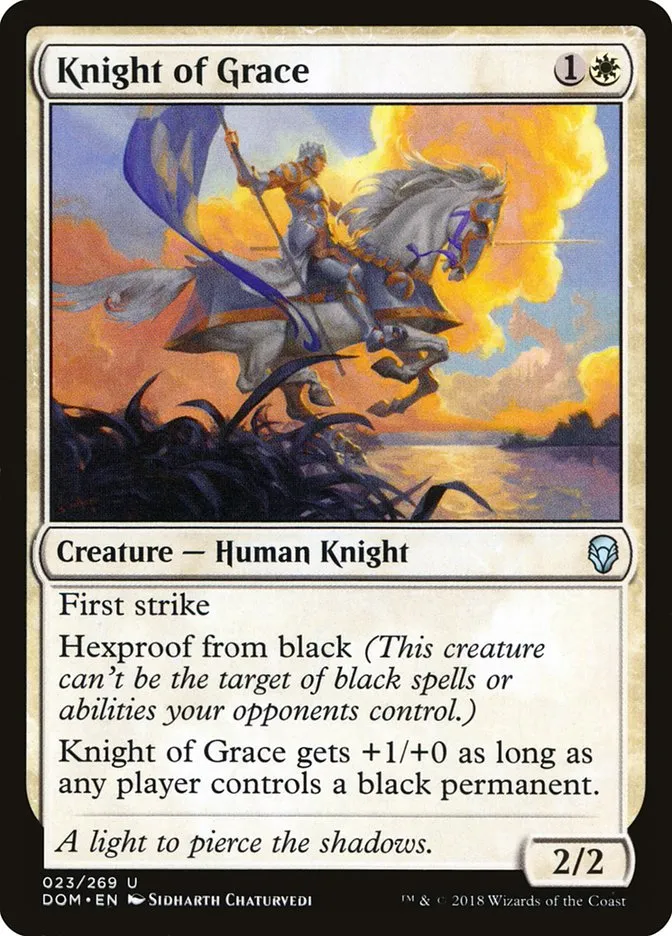 Knight of Grace Front Face