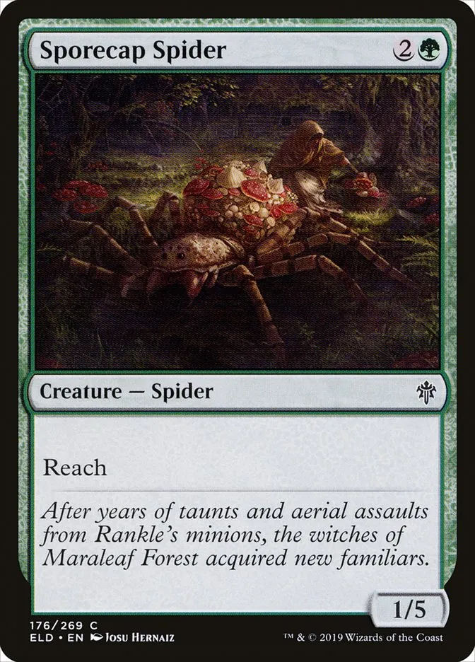 Sporecap Spider Front Face