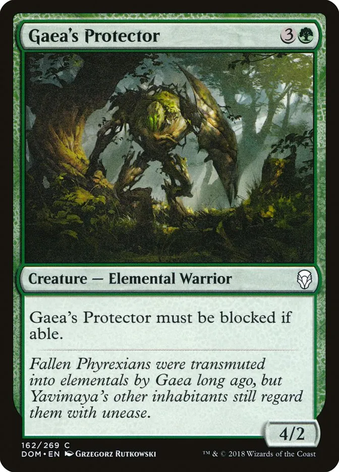 Gaea's Protector Front Face