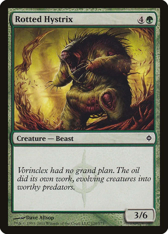 Rotted Hystrix Front Face