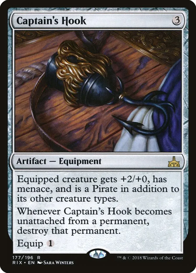 Captain's Hook Front Face