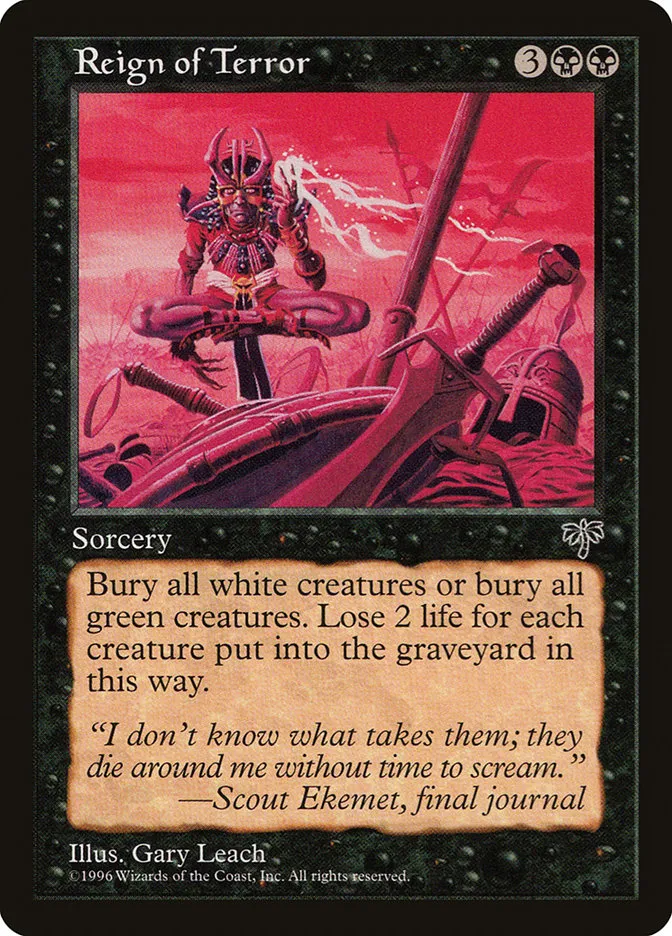 Reign of Terror Front Face