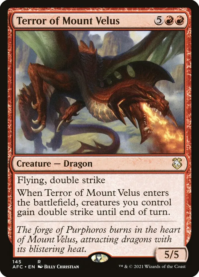 Terror of Mount Velus Front Face