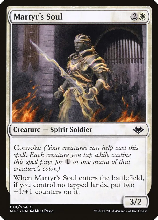 Martyr's Soul Front Face
