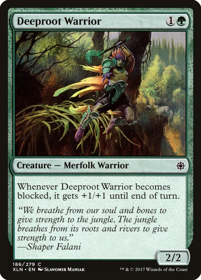 Deeproot Warrior Front Face