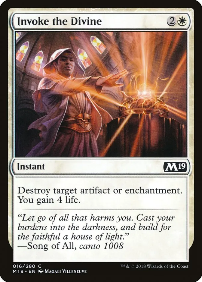 Invoke the Divine Front Face