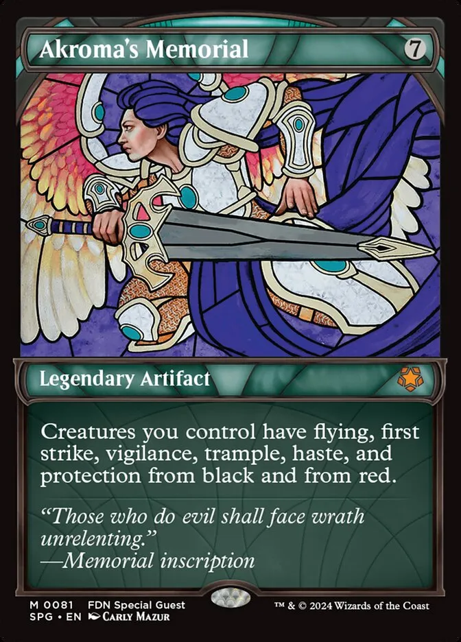 Akroma's Memorial Front Face