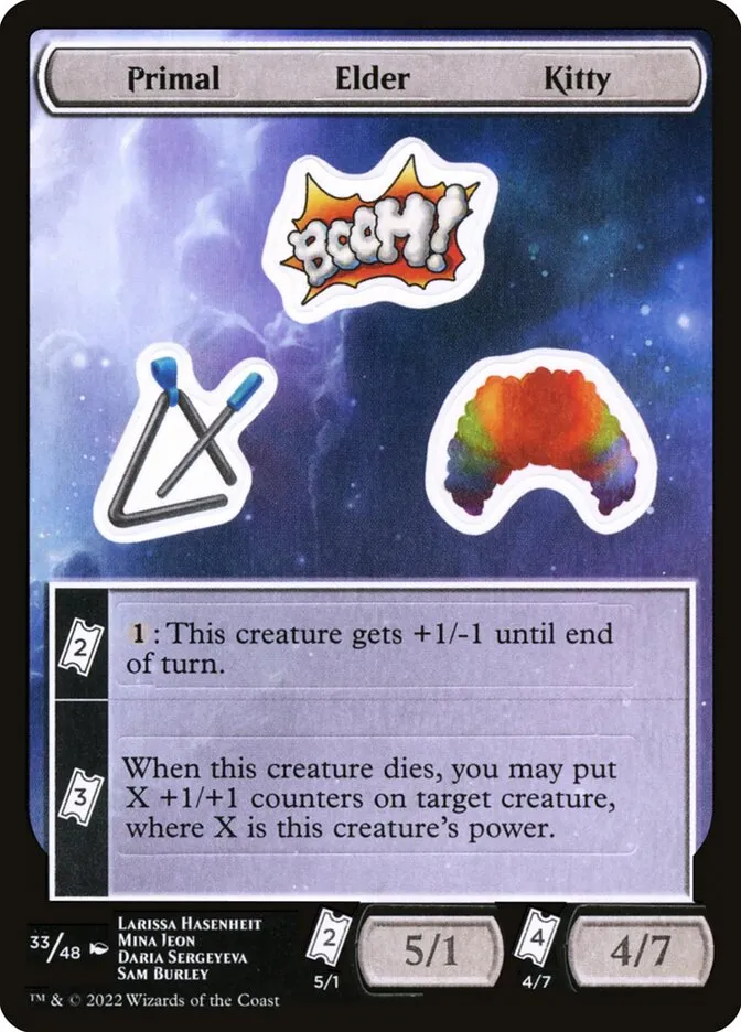 Primal Elder Kitty Front Face