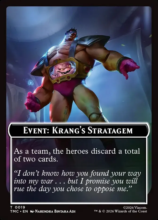 Event: Krang's Stratagem Front Face