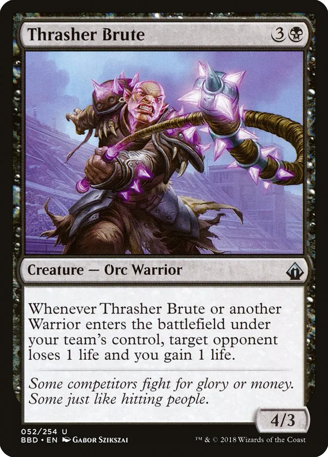 Thrasher Brute Front Face