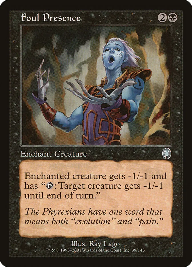 Foul Presence Front Face