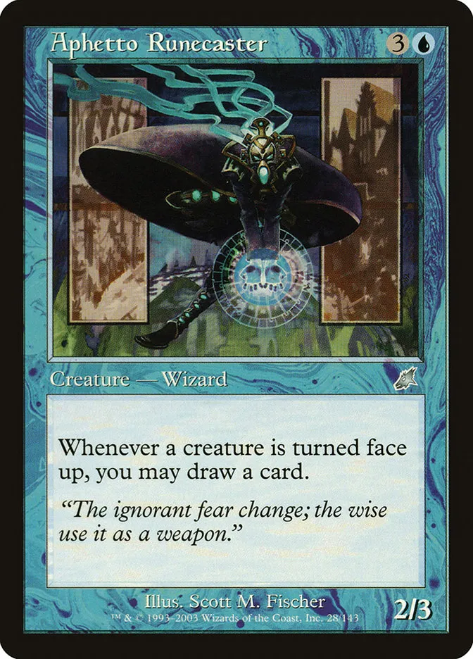 Aphetto Runecaster Front Face