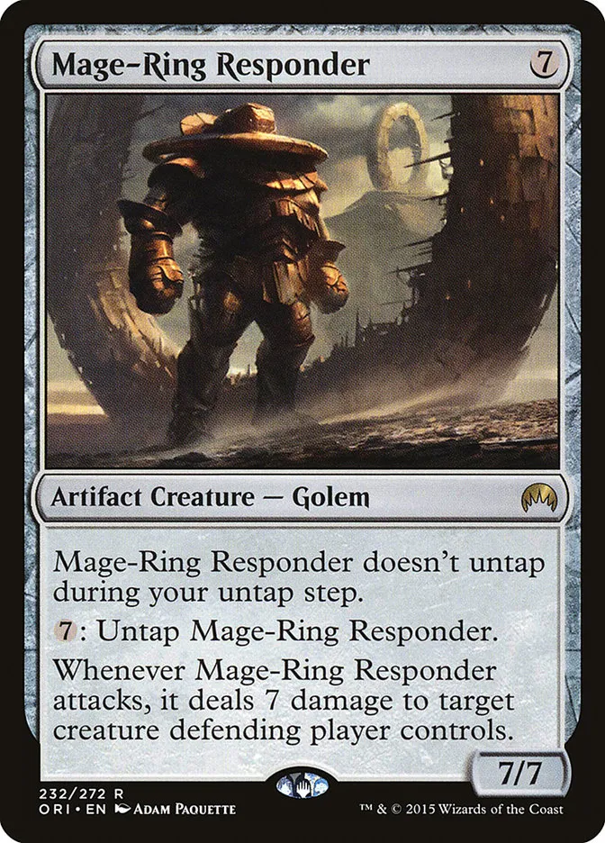 Mage-Ring Responder Front Face