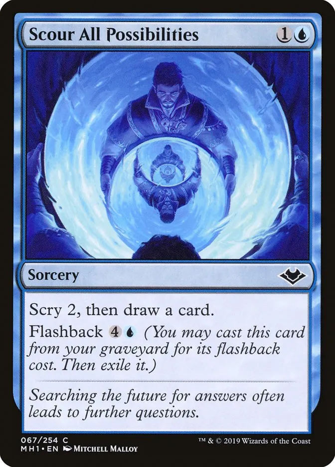 Scour All Possibilities Front Face