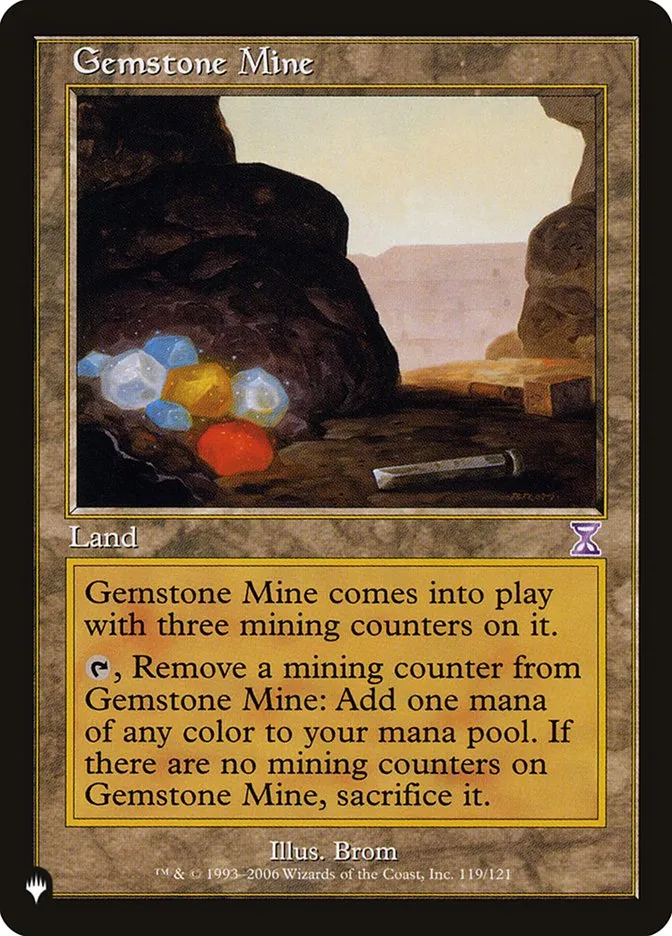 Gemstone Mine Front Face