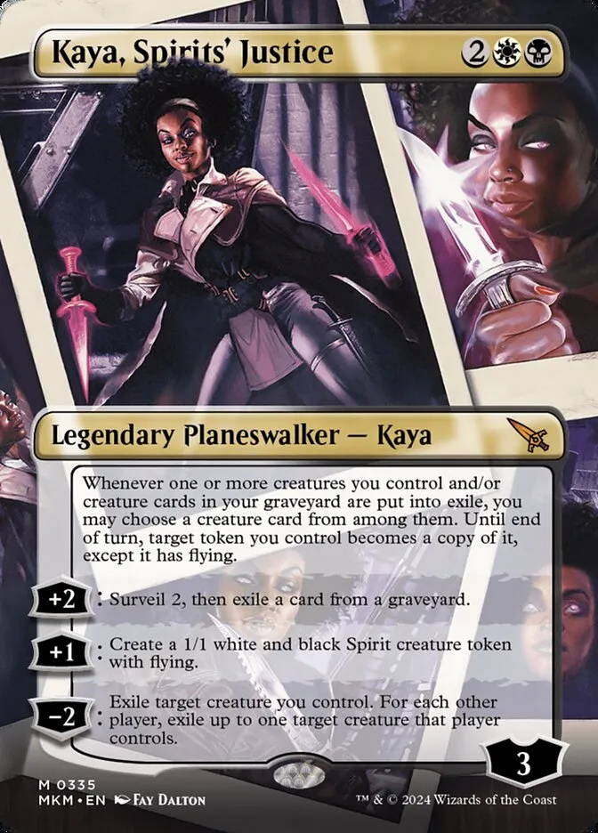 Kaya, Spirits' Justice Front Face