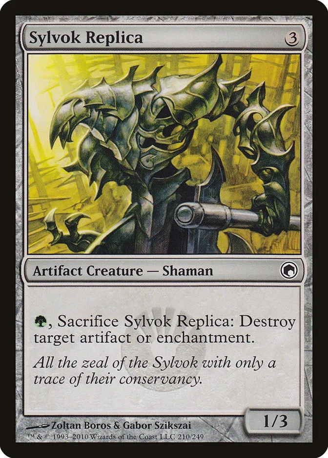 Sylvok Replica Front Face